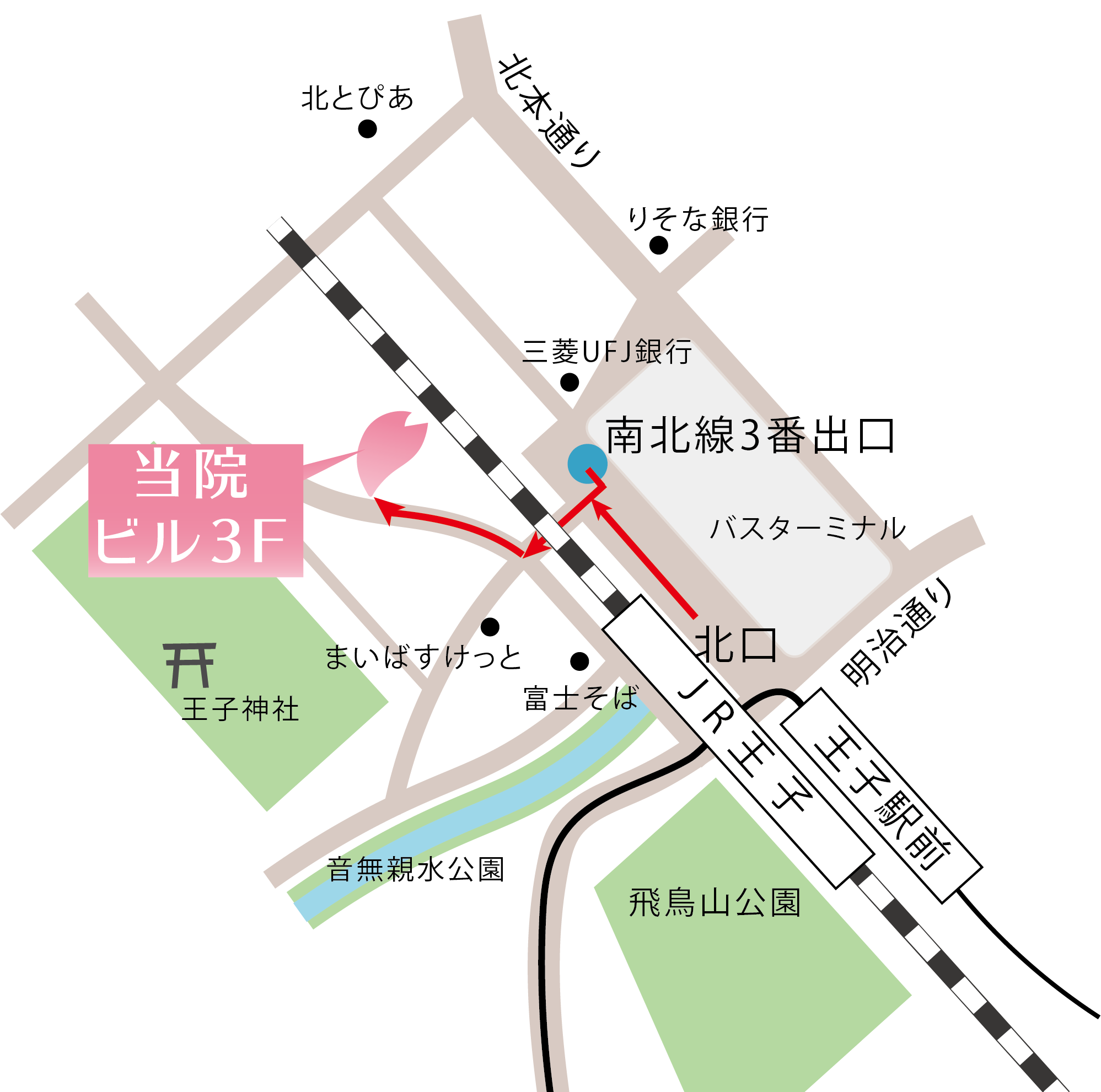 クリニック地図