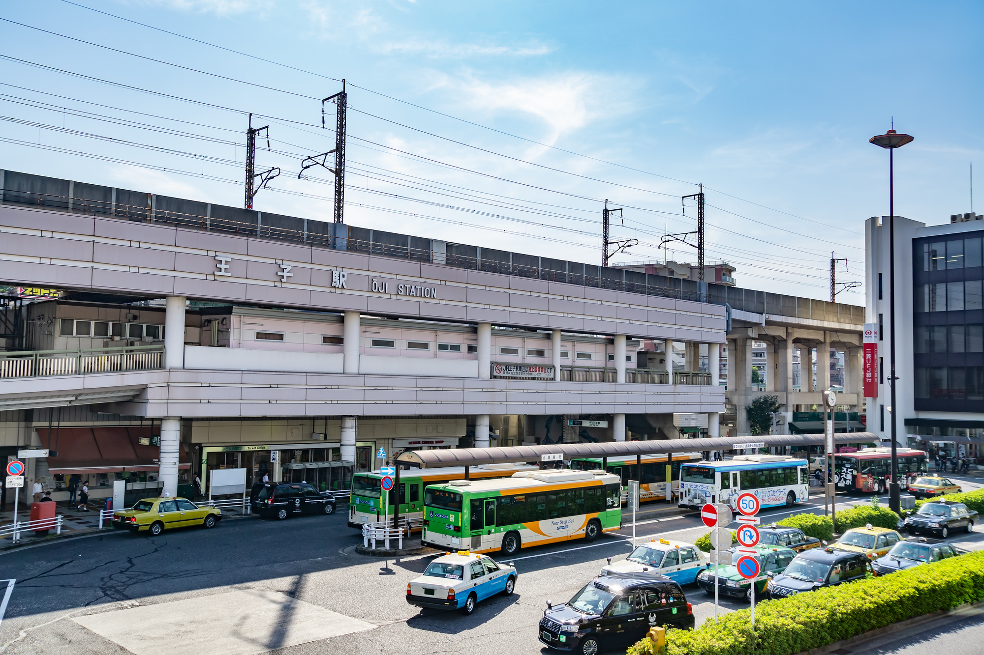 王子駅遠景